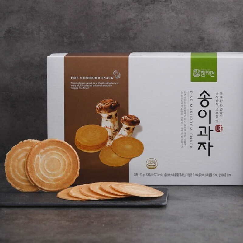 참자연영농조합법인,[참자연]송이과자(450g x 2개)